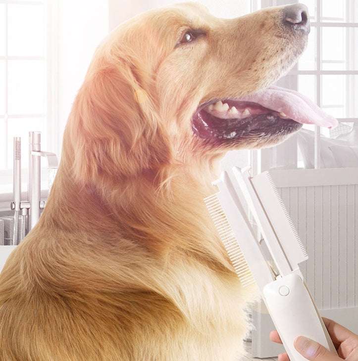 Pet Hair Removal Brush for Cats & Dogs Grooming Tool - Dogline Supply