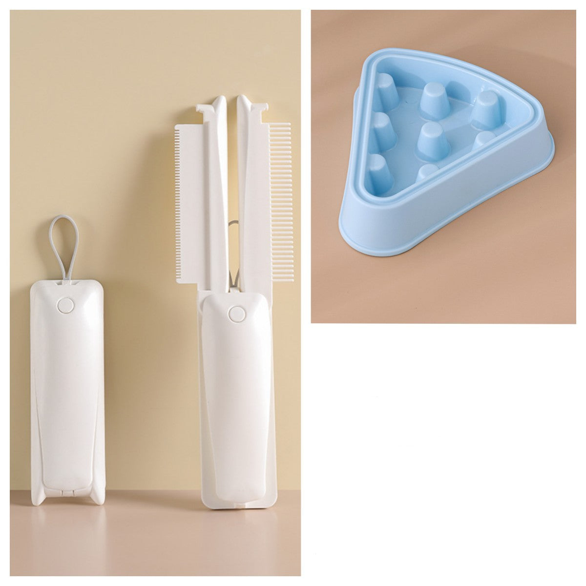 Pet Hair Removal Brush for Cats & Dogs Grooming Tool - Dogline Supply