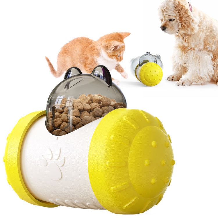 Interactive Pet Food Ball Toy for Dogs and Cats - Dogline Supply