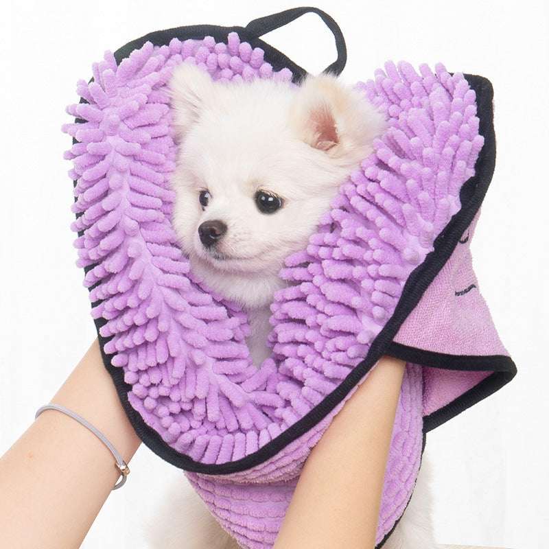 Super Absorbent Quick-Dry Pet Bath Towel for Dogs & Cats - Dogline Supply