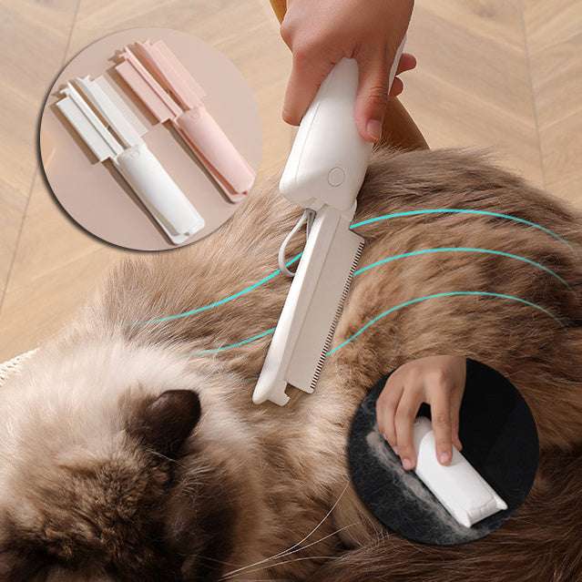 Pet Hair Removal Brush for Cats & Dogs Grooming Tool - Dogline Supply
