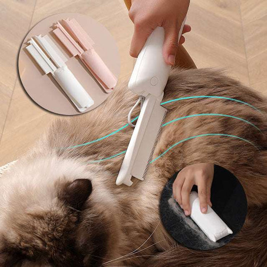 Pet Hair Removal Brush for Cats & Dogs Grooming Tool - Dogline Supply